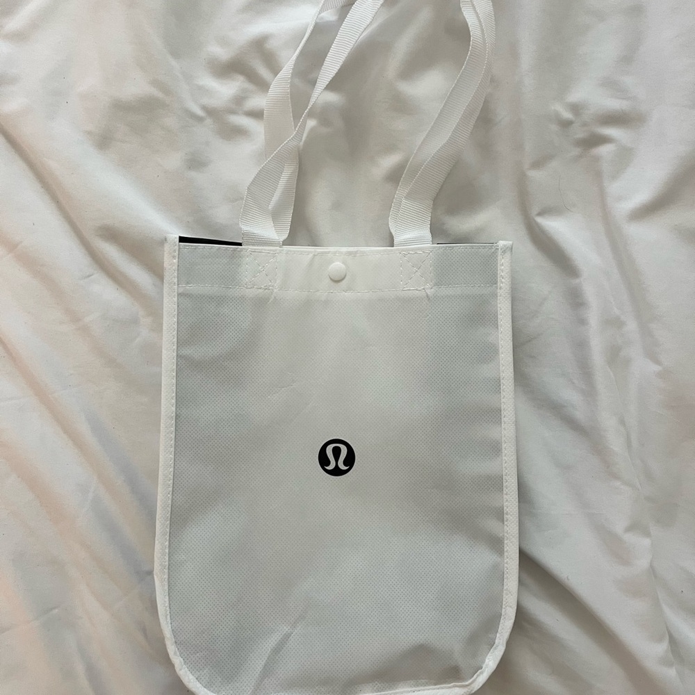 lululemon athletica White Tote Bag
